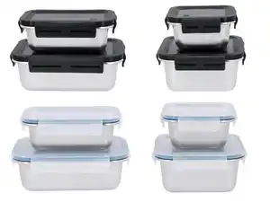 SILVERCREST® Edelstahl-Frischhaltedosen-Set
