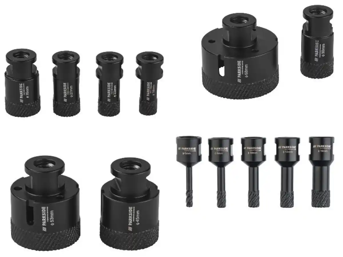 Bild 1 von PARKSIDE PERFORMANCE® Diamant-Bohrkronen