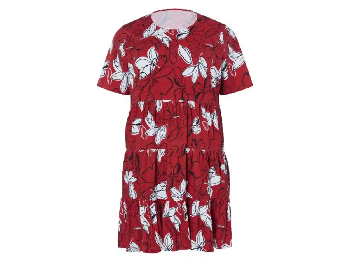 Bild 2 von esmara® Damen Kleid, mit Baumwolle