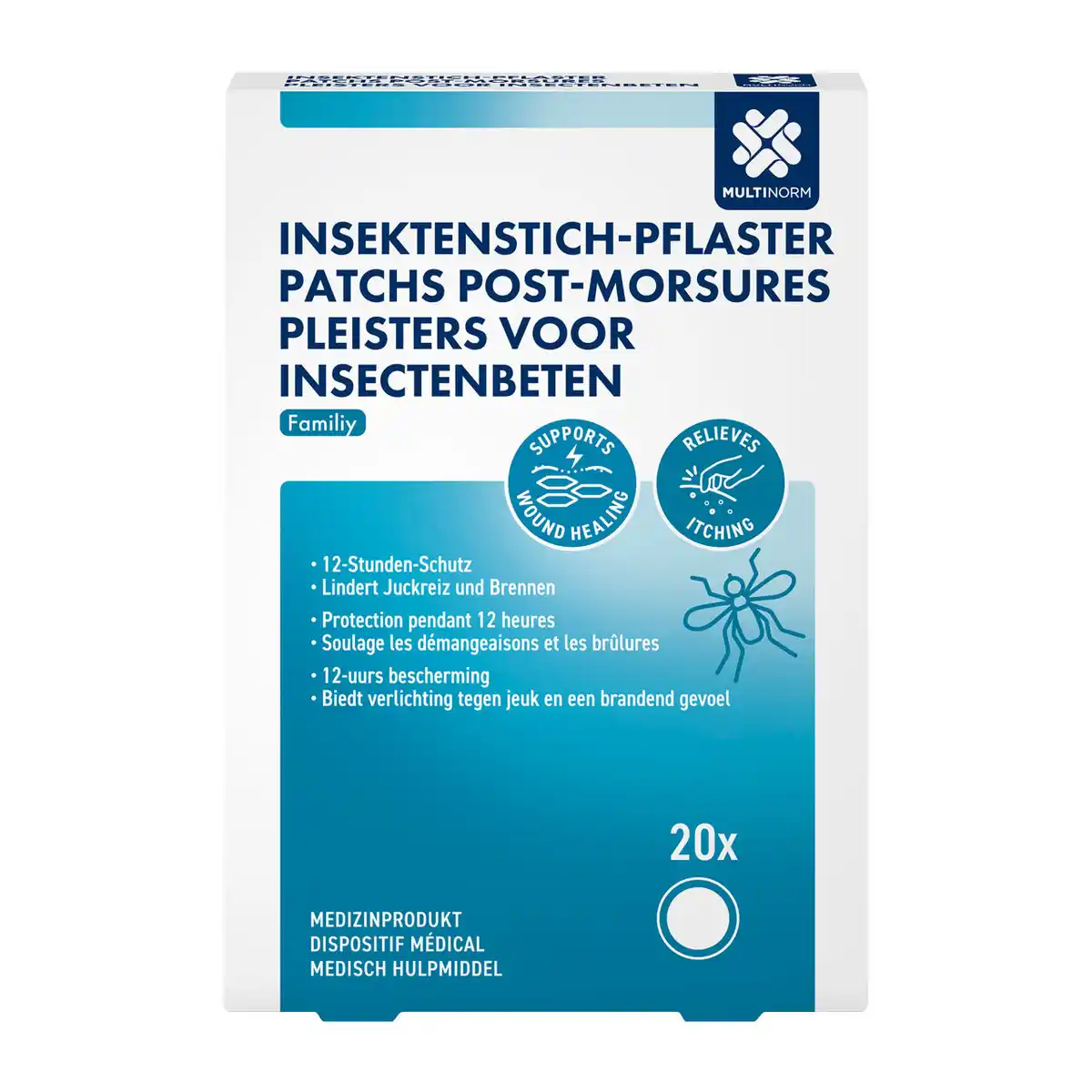 Bild 1 von MULTINORM Insektenstich-Pflaster