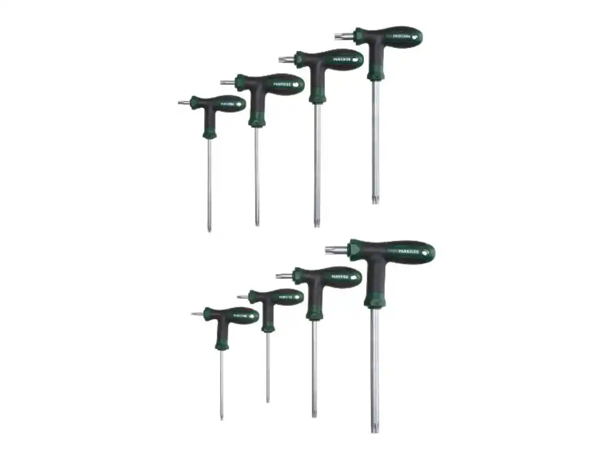 Bild 3 von PARKSIDE® Innensechskant-Stiftschlüssel-Satz mit T-Griff / TX-Stiftschlüssel-Satz mit T-Griff