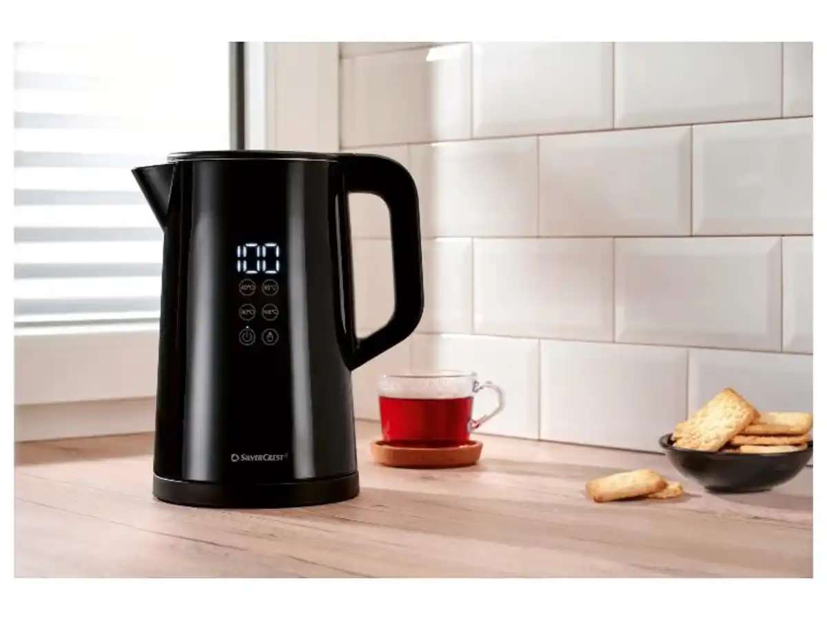 Bild 2 von SILVERCREST® Premium-Wasserkocher mit Digitalanzeige »SWD 3000 A1«