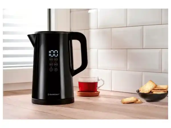 Bild 2 von SILVERCREST® Premium-Wasserkocher mit Digitalanzeige »SWD 3000 A1«