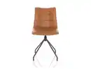 Bild 3 von hjh OFFICE Besucherstuhl / Dining Stuhl TARVISO PU  Braun