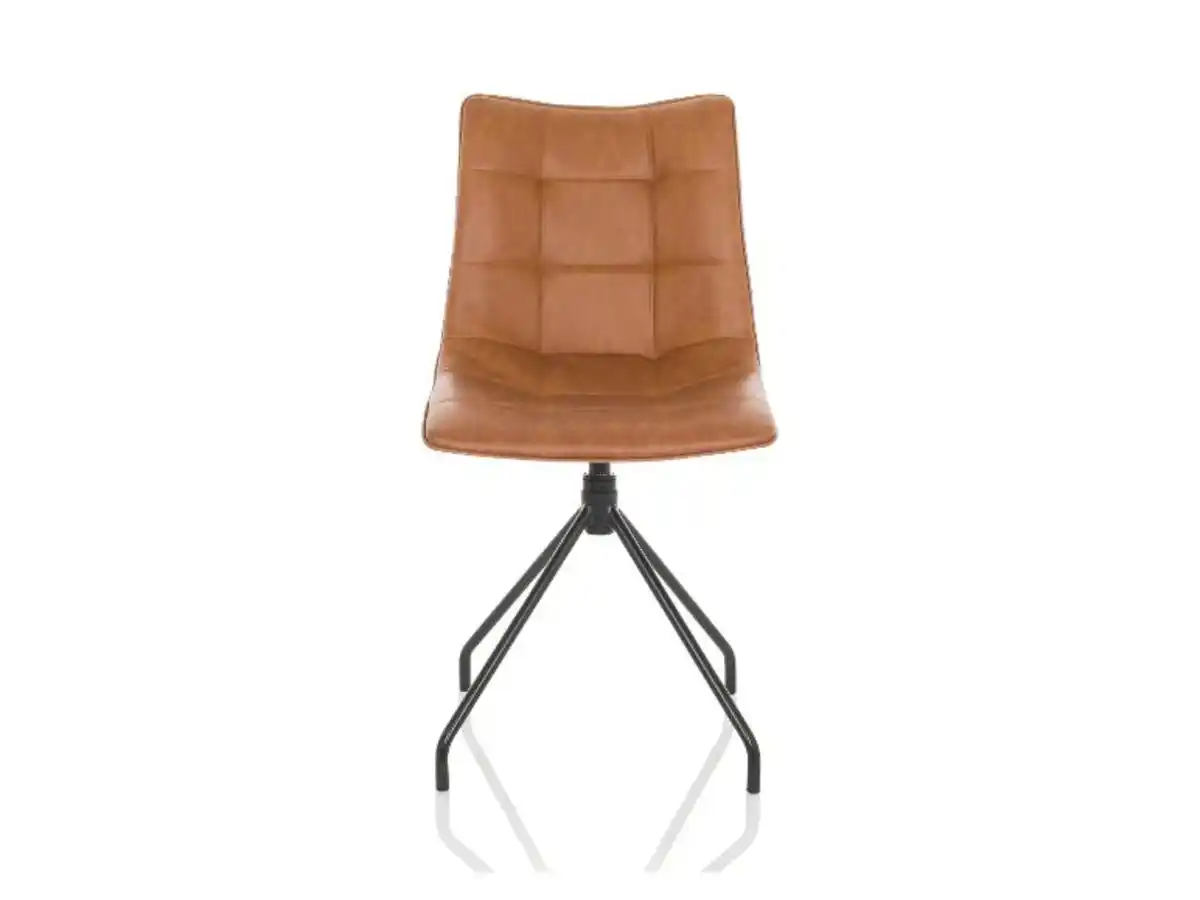 Bild 3 von hjh OFFICE Besucherstuhl / Dining Stuhl TARVISO PU  Braun