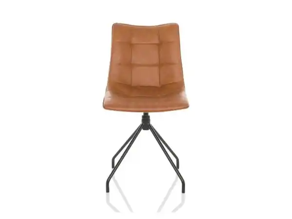 Bild 3 von hjh OFFICE Besucherstuhl / Dining Stuhl TARVISO PU  Braun