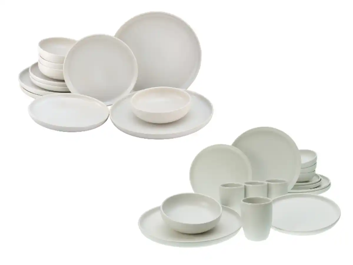 Bild 1 von Creatable Geschirrset »Uno offwhite«