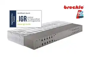 Breckle 7-Zonen Kaltschaum-Matratze »Pro Body S 592«, für alle Körpertypen