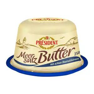 PRÉSIDENT Meersalzbutter