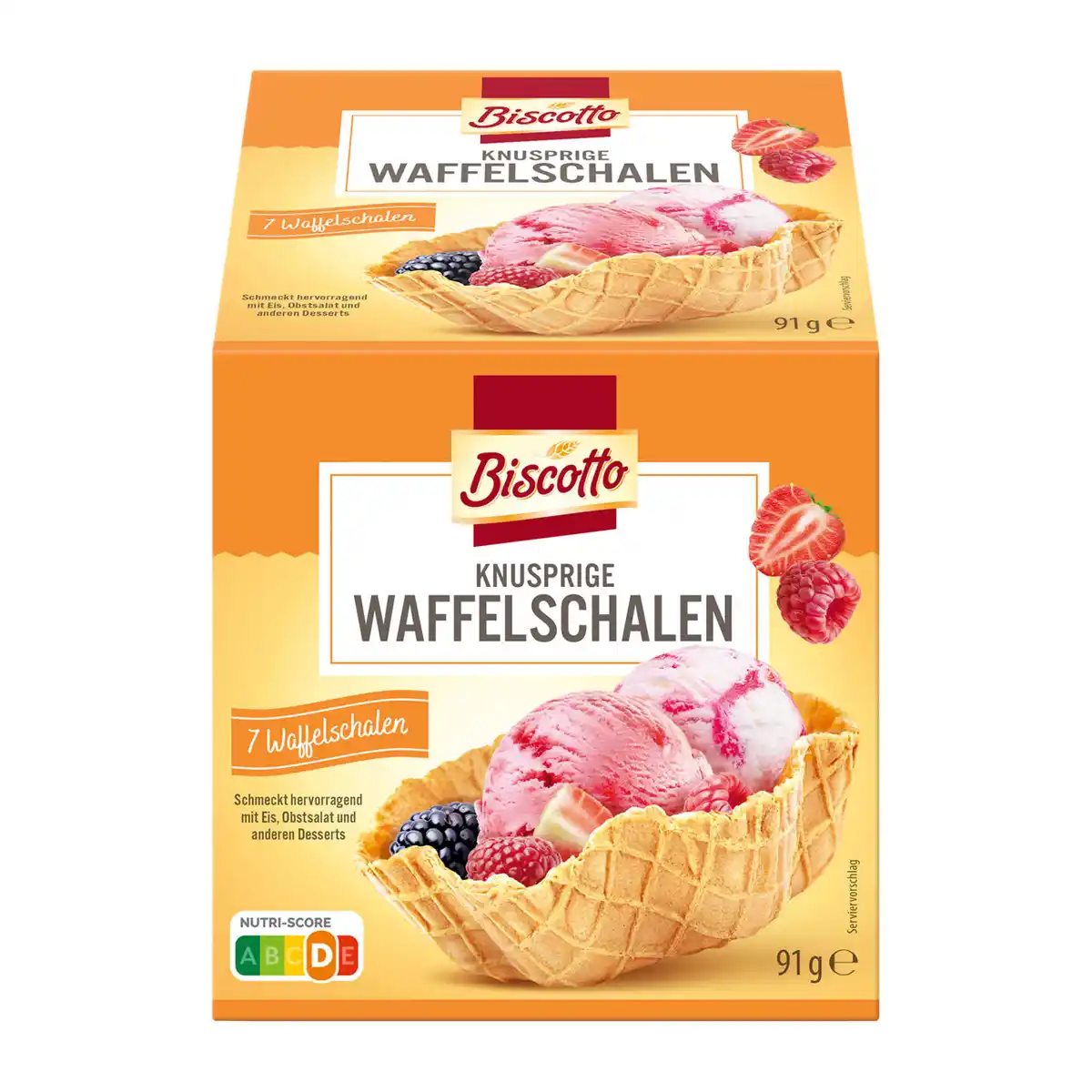 Bild 1 von BISCOTTO Knusprige Waffelschalen