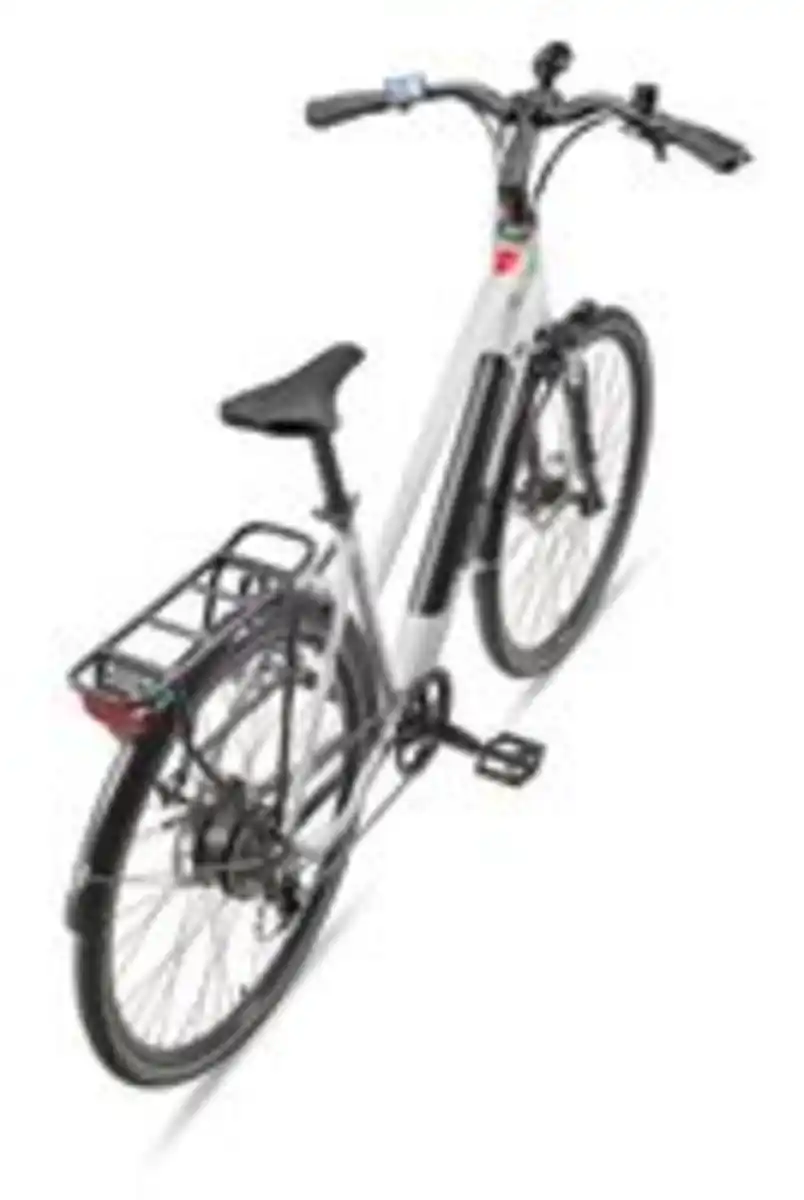 Bild 3 von Telefunken Damen Trekking E-Bike XT490 mit 8-Gang Shimano Kettenschaltung, Kreide