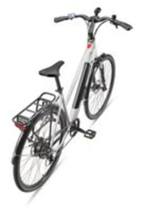 Bild 3 von Telefunken Damen Trekking E-Bike XT490 mit 8-Gang Shimano Kettenschaltung, Kreide