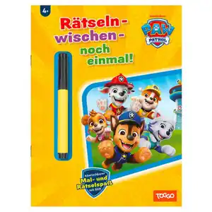 Lern-, Spaß- und Rätselbuch, Paw Patrol
