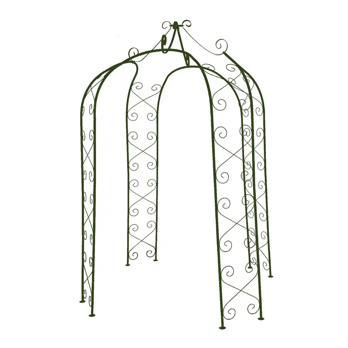 Bild 1 von Gartenbogen aus Metall, ca. 190 x 39 x 240 cm