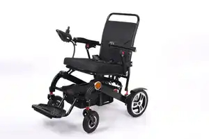 Elektrischer Alu Rollstuhl RST05-SCH, Akku 24V 12Ah, 7km/h