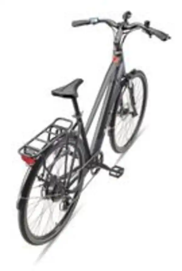 Bild 3 von Telefunken Damen Trekking E-Bike XT490 mit 8-Gang Shimano Kettenschaltung, Granitgrau