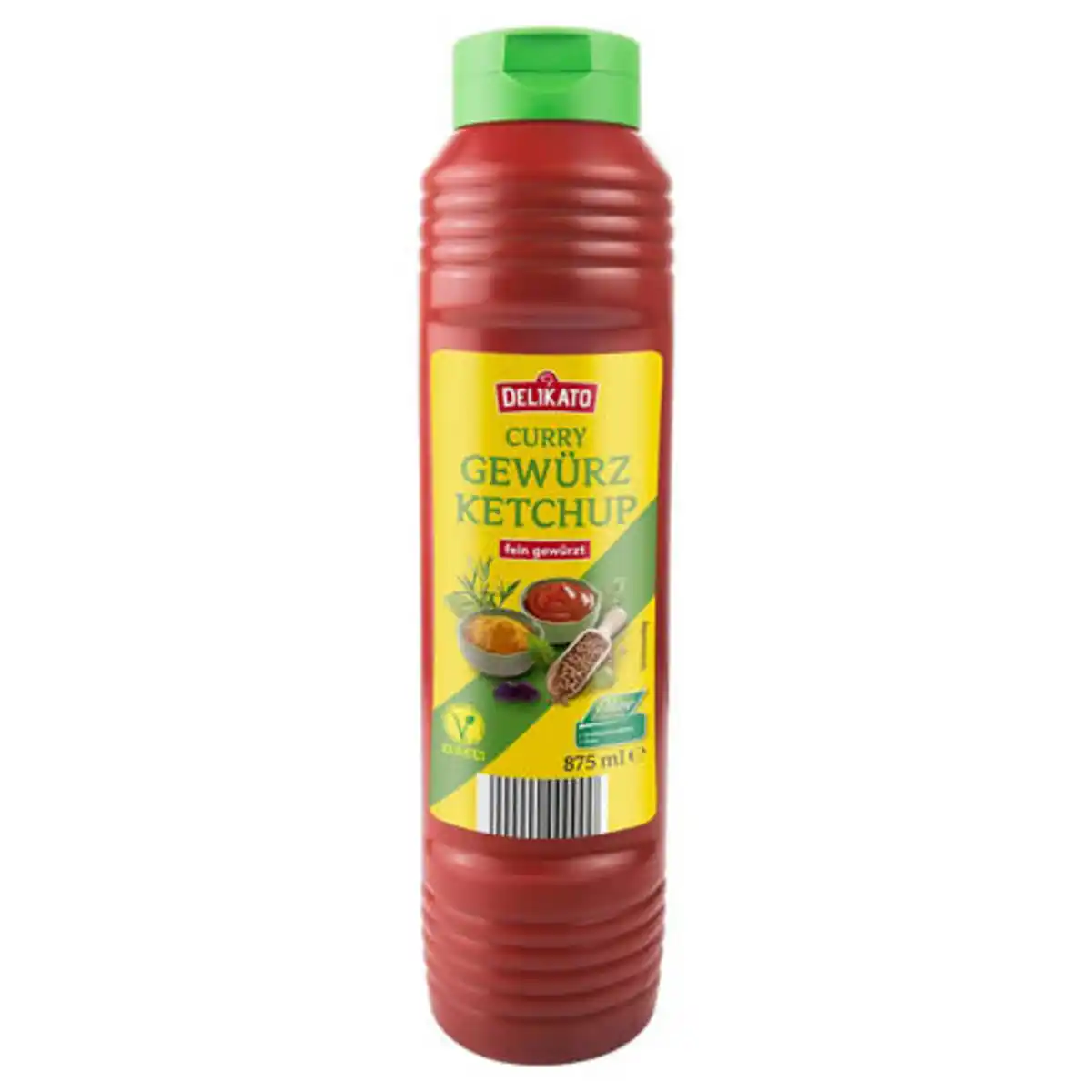 Bild 1 von DELIKATO Curry Gewürzketchup 875 ml, fein gewürzt