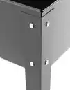 Bild 3 von Metall-Hochbeet, ca. 60 x 27 x 45 cm - Anthrazit