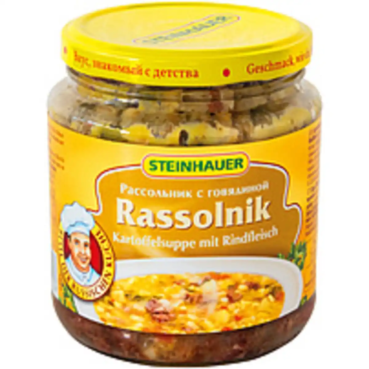 Bild 1 von Kartoffelsuppe mit Rindfleisch "Rassolnik"