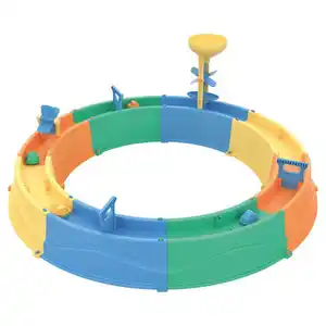 TOYLINO Steck-Sandkasten mit Wasserbahn
