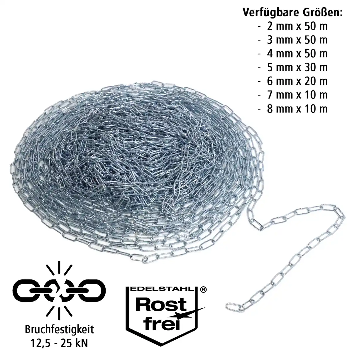Bild 1 von Metallkette aus Carbonstahl