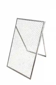 Durchwurfsieb aus Stahl, ca. 115 x 57 cm