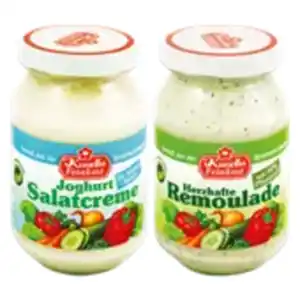 Kunella Feinkost Mayonnaise, Salatcreme oder Remoulade