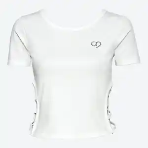Damen-Funktions-T-Shirt mit Schnürung