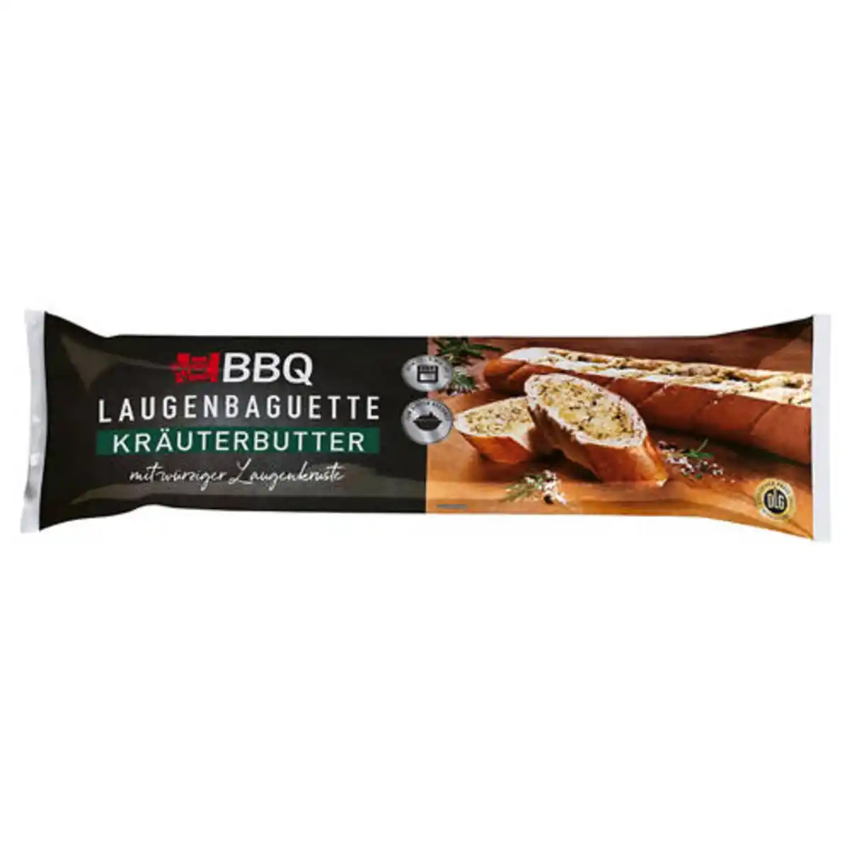 Bild 1 von BBQ Laugenbaguette mit Kräuterbutter 175 g