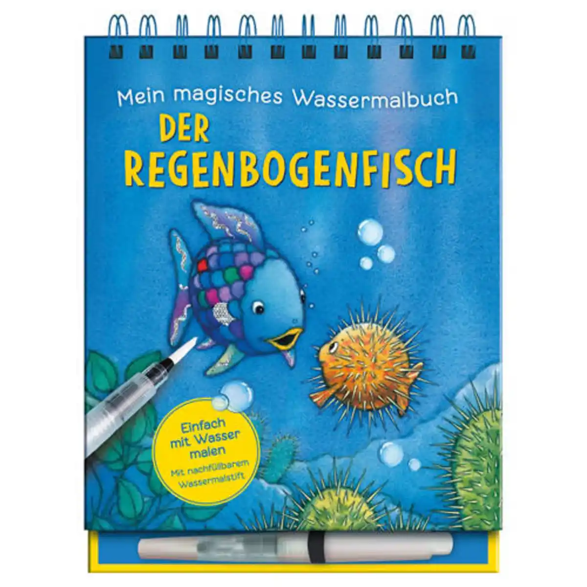 Bild 1 von Wassermalbücher, Regenbogenfisch
