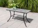 Bild 2 von Gartentisch Mosaik GISMO, ca. 120 x 60 x 75 cm - Schwarz