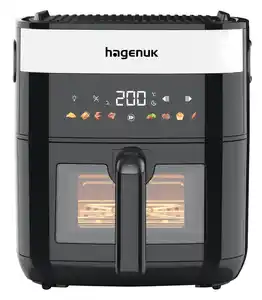 Hagenuk 2 in 1 Heißluftfritteuse & Grill 8001223