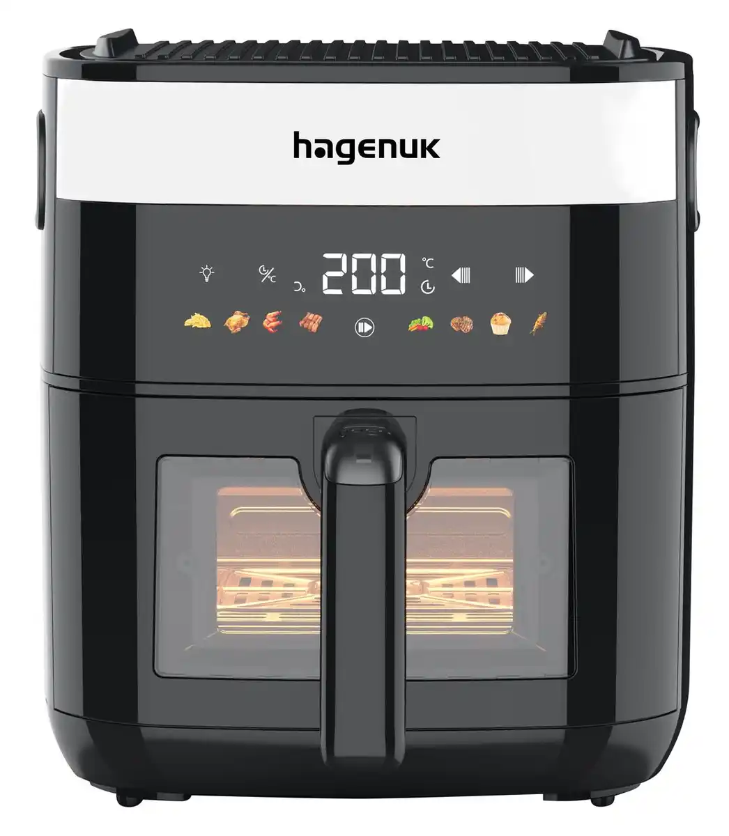 Bild 1 von Hagenuk 2 in 1 Heißluftfritteuse & Grill 8001223