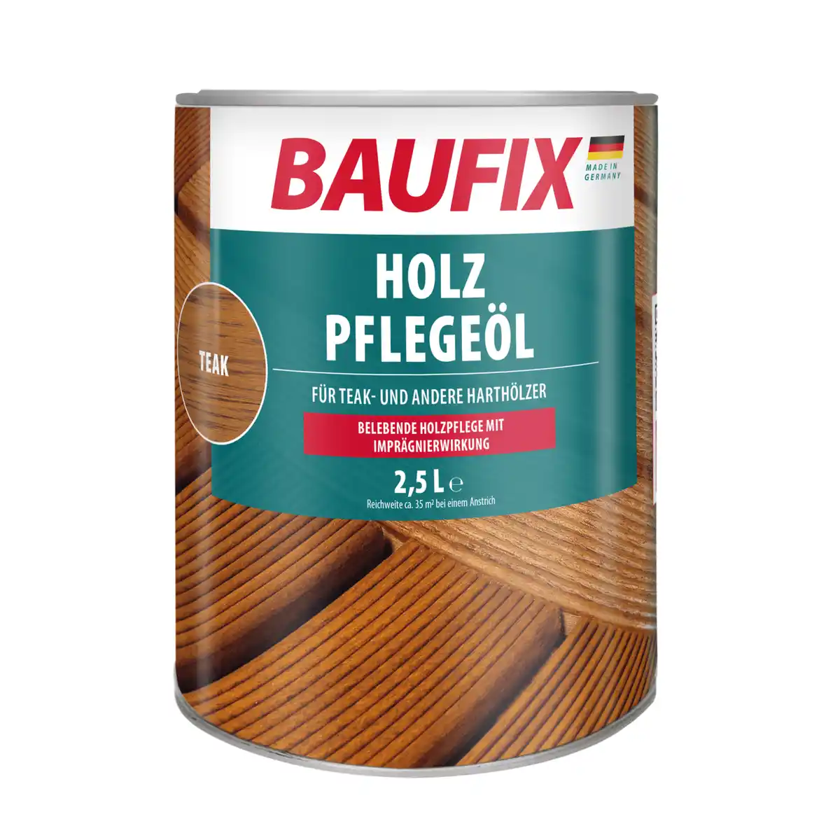 Bild 1 von Holz-Pflegeöl-Teak, 2.5 Liter / 2er-Set 