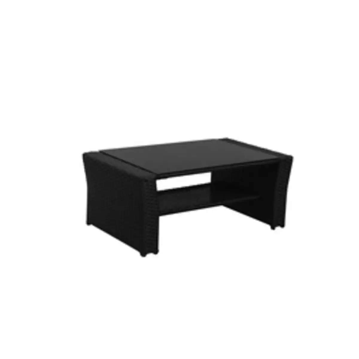 Bild 3 von MeXo Gartenmöbelset »9193«, 4-teilig, Polyrattan/Textil/Metall
