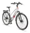 Bild 1 von Telefunken Damen Trekking E-Bike XT490 mit 8-Gang Shimano Kettenschaltung, Kreide