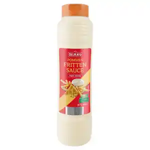 DELIKATO Pommes Frittensauce 875 ml, super würzig