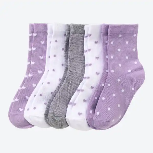 Bild 3 von Kinder-Mädchen-Socken, 5er-Pack