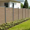 Bild 1 von HOME DELUXE  WPC Sichtschutzzaun ALIRA Teak - 1 x Element + 2 x Pfosten