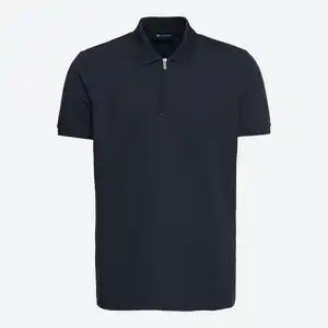 Herren-Poloshirt in Seersucker-Optik