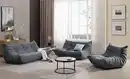 Bild 1 von 3er Togo-Sofa-Set - Grau