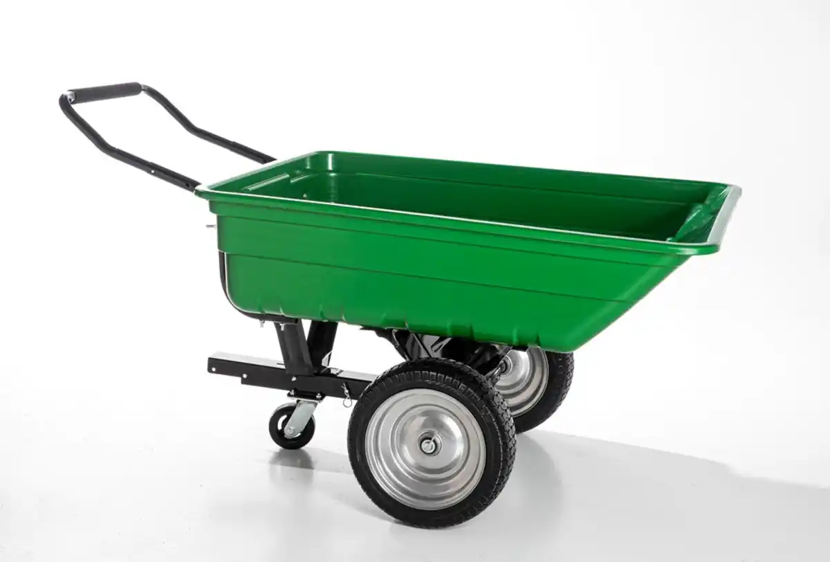Bild 1 von XXL Gartenwagen, ca. 161,5 x 97 x 78,5 cm – Grün