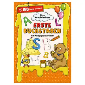 Vorschul- und Kindergartenbücher, Erste Buchstabe