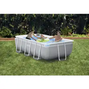 INTEX Pool »Prism Quadra «, LxB: 300 x 175 x 80 cm, Rechteckig, Grau