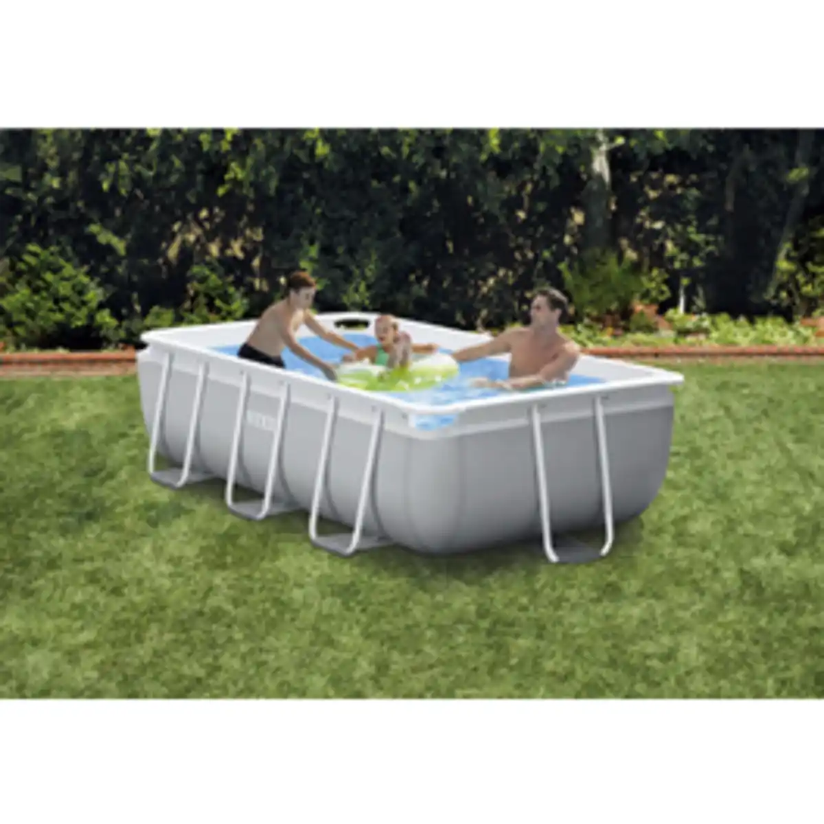 Bild 1 von INTEX Pool »Prism Quadra «, LxB: 300 x 175 x 80 cm, Rechteckig, Grau