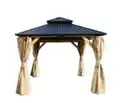 Bild 3 von Pavillon Limassol ca. 360 x 298 x 275 cm - Schwarz Beige
