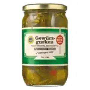 Spreewald Rabe Gewürzkurken nach Original DDR Rezeptur