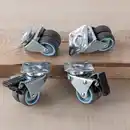Bild 1 von Kraft Werkzeuge Doppel-Lenkrollen-Set 4-tlg.