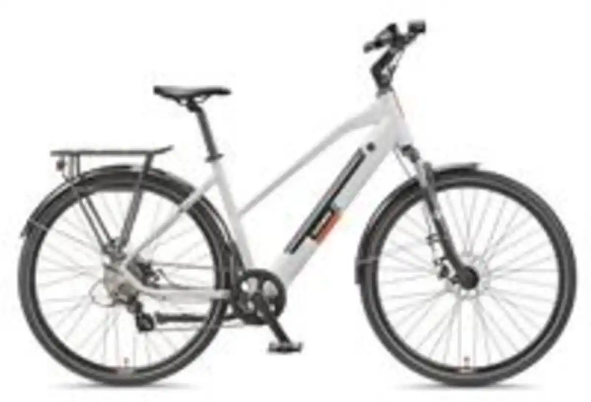 Bild 2 von Telefunken Damen Trekking E-Bike XT490 mit 8-Gang Shimano Kettenschaltung, Kreide
