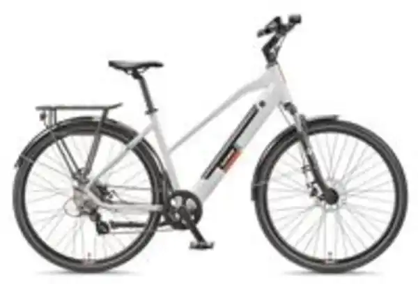 Bild 2 von Telefunken Damen Trekking E-Bike XT490 mit 8-Gang Shimano Kettenschaltung, Kreide
